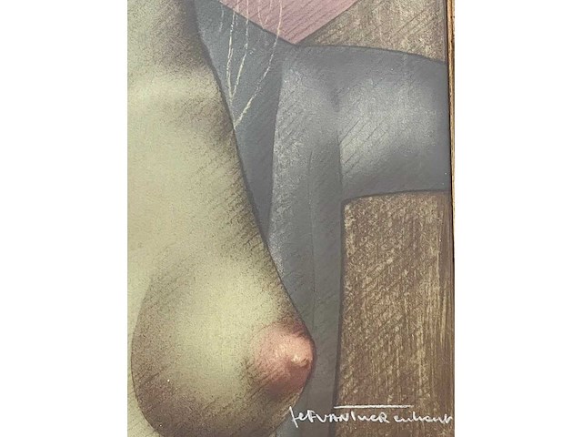 Jef van tuerenhout - kleurenlithografie - ingelijst - afbeelding 4 van  4