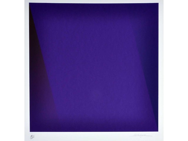Jef verheyen - geometrisch abstracte compositie - kleurenzeefdruk - afbeelding 1 van  7