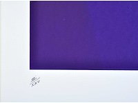 Jef verheyen - geometrisch abstracte compositie - kleurenzeefdruk - afbeelding 4 van  7