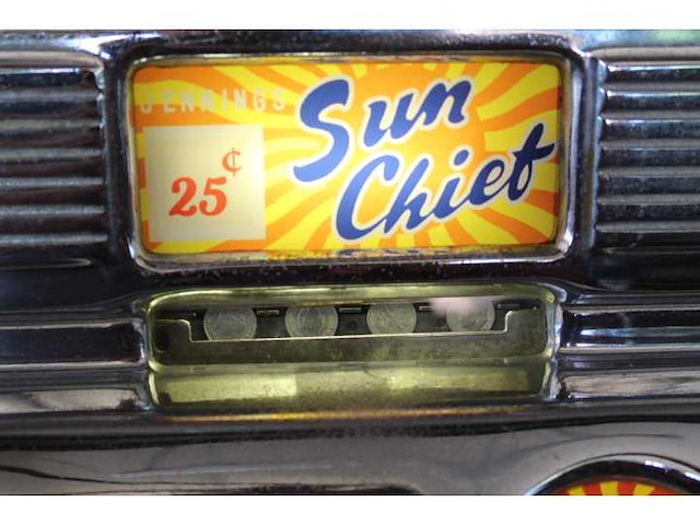 Jennings - 1949 - sun chief - speelautomaat - afbeelding 6 van  7