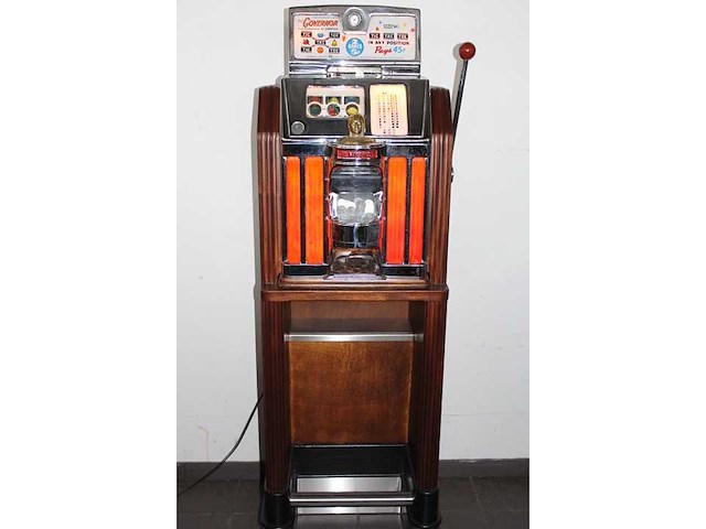 Jennings - 1953 - the governor - slotmachine - afbeelding 8 van  8