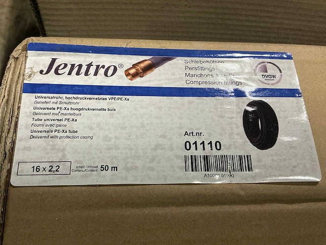 Jentro universele pe-xa hoogdrukvernette buis (5x) - afbeelding 2 van  5