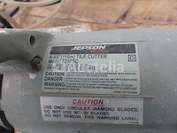 Jepson 8210sc draagbare tegel natte zaag (ref:013937-036) - afbeelding 3 van  5