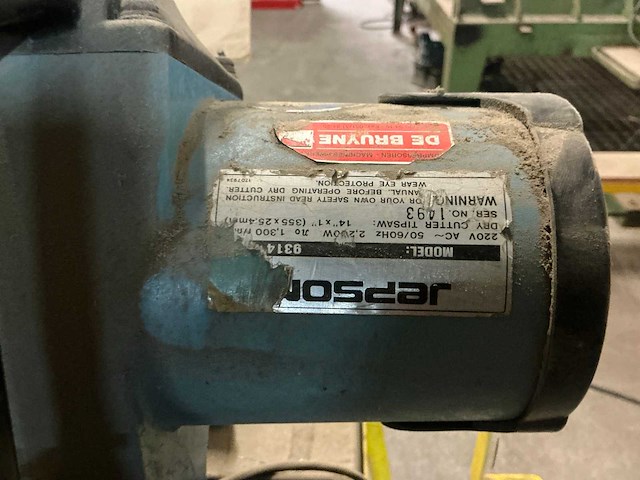 Jepson 9314 afkortcirkelzaagmachine - afbeelding 5 van  5