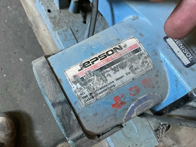 Jepson cirkelzaagmachine metaal (5x) - afbeelding 2 van  10
