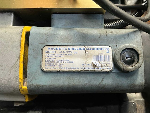 Jepson magpro 35 magneet boormachine - afbeelding 6 van  8