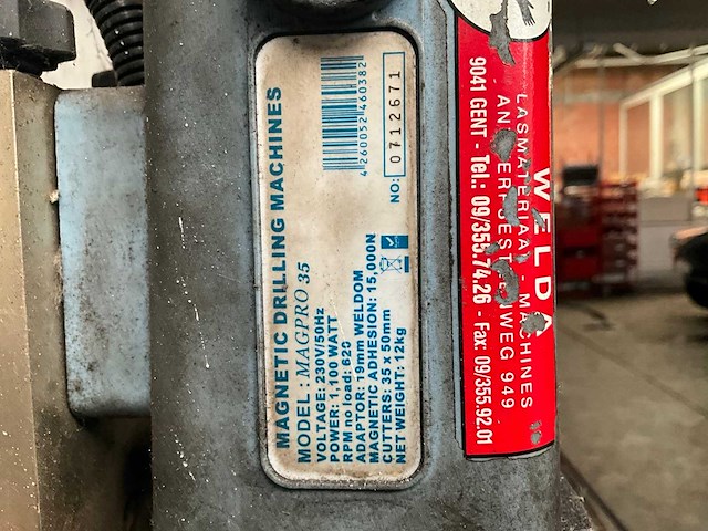 Jepson magpro 35 magneetboormachine - afbeelding 4 van  6