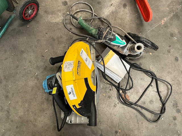 Jepson super hand druk cutter 8320 afkortcirkelzaagmachine - afbeelding 2 van  3