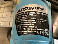 Jepson super hand druk cutter 8320 afkortcirkelzaagmachine - afbeelding 3 van  3