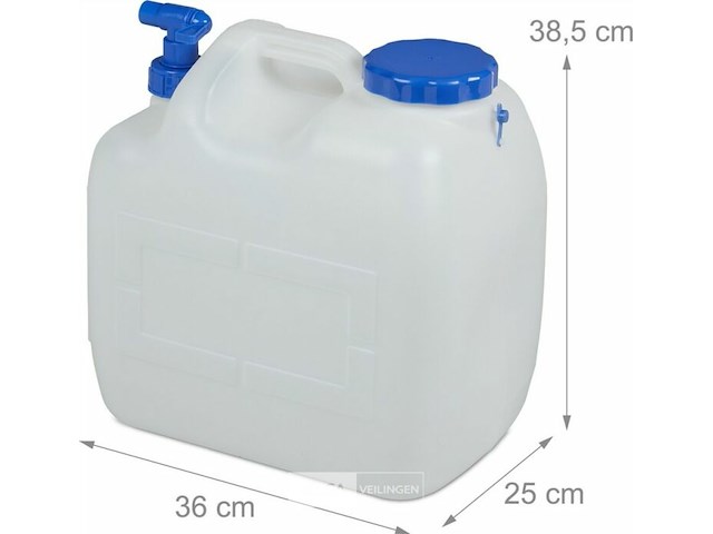 Jerrycan met tap - afbeelding 3 van  7