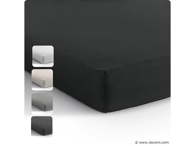 Jersey hoeslaken 140x200 tot 25cm dikte - afbeelding 4 van  5