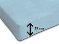 Jersey hoeslaken 140x200 tot 25cm dikte - afbeelding 2 van  5