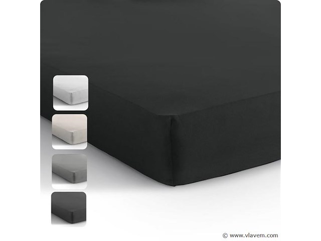 Jersey hoeslaken 140x200 tot 25cm dikte - afbeelding 4 van  5