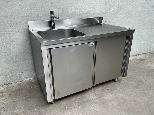Jesco rvs spoeltafel - afbeelding 1 van  5