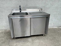 Jesco rvs spoeltafel - afbeelding 2 van  5