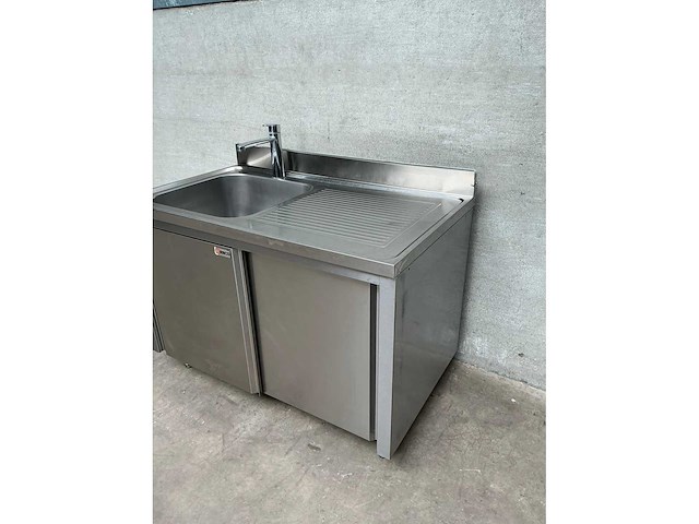 Jesco rvs spoeltafel - afbeelding 3 van  5