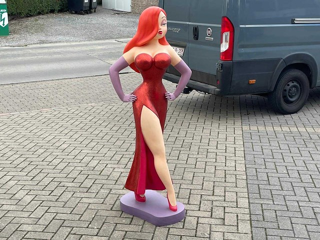 Jessica rabbit lifesize h170cm - afbeelding 2 van  3