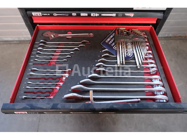 Jet tools tt-272b werkplaatskarretje met gereedschap - afbeelding 3 van  12