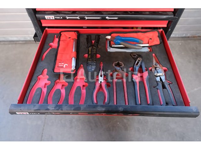 Jet tools tt-272b werkplaatskarretje met gereedschap - afbeelding 5 van  12