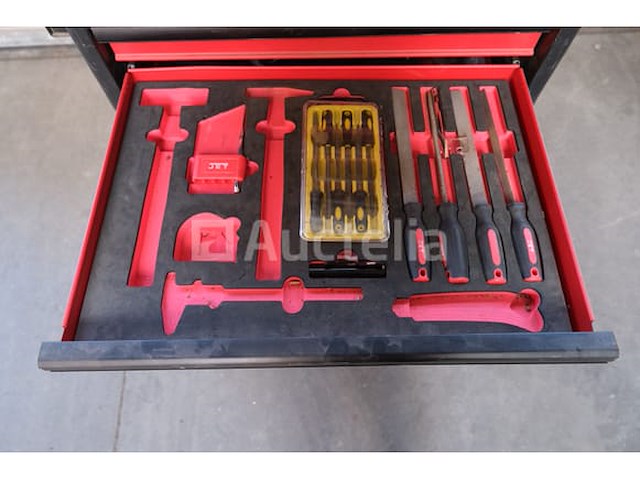Jet tools tt-272b werkplaatskarretje met gereedschap - afbeelding 7 van  12