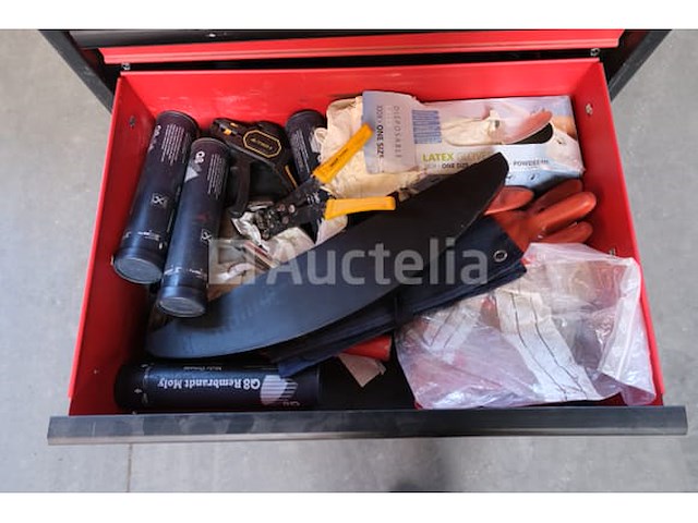 Jet tools tt-272b werkplaatskarretje met gereedschap - afbeelding 10 van  12