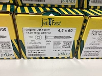 Jetfast schroeven diverse maten 2800 stuks - afbeelding 6 van  7