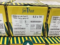 Jetfast schroeven diverse maten 2800 stuks - afbeelding 7 van  7