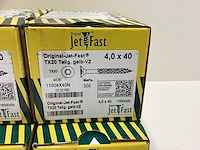 Jetfast schroeven diverse maten 2800 stuks - afbeelding 3 van  7