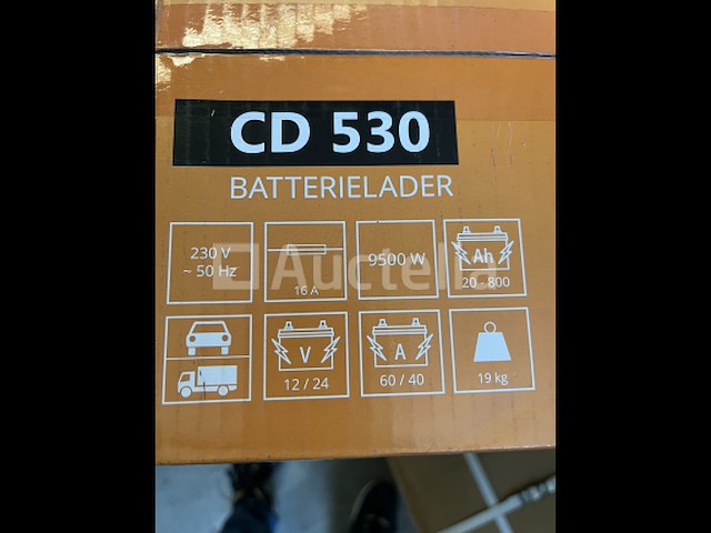 Jettool cd530 acculader 12/24v 16a 9500w - afbeelding 2 van  3