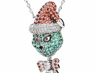 Jeulia 'the grinch' zilveren ketting - afbeelding 2 van  3
