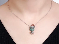 Jeulia 'the grinch' zilveren ketting - afbeelding 3 van  3