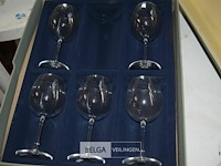 J.g durand christal wijnglazen - afbeelding 1 van  3