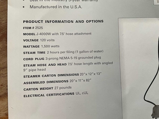 Jiffy portable stemmer j2w flow wrapper - afbeelding 2 van  12