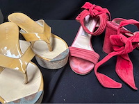 Jimmy choo schoenen maat 38 (gebruikt) (2x) - afbeelding 1 van  1