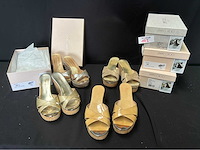Jimmy choo schoenen maat 38 (gebruikt) (4x) - afbeelding 1 van  2