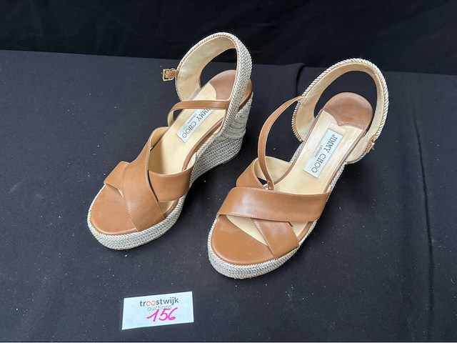 Jimmy choo schoenen maat 38 (gebruikt) - afbeelding 2 van  3