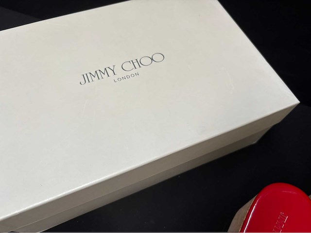 Jimmy choo slipper maat 38 (gebruikt) - afbeelding 4 van  4