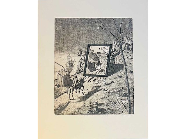 Jindrich pilecek - don quichote and mirror - ets - afbeelding 4 van  10