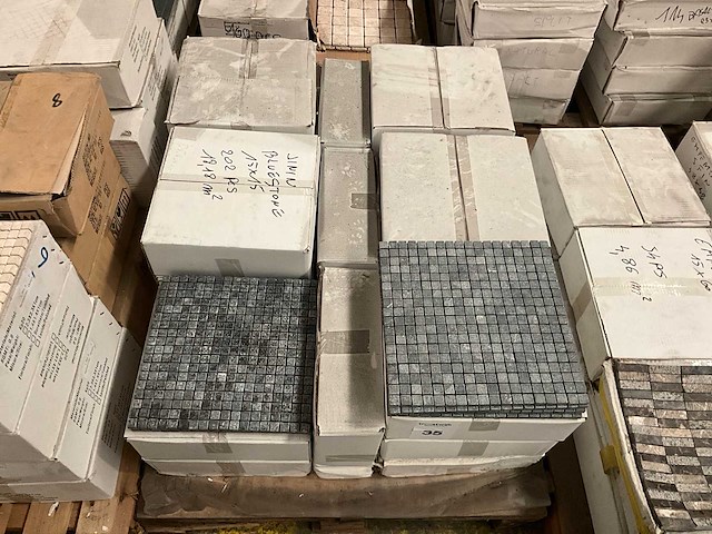 Jinin bluestone mozaïek tegel - afbeelding 2 van  2