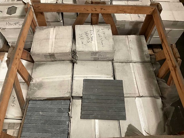 Jinin bluestone mozaïek tegel - afbeelding 3 van  3