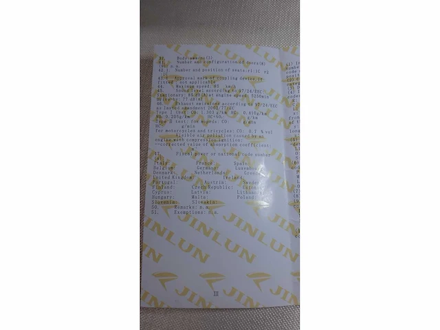 Jinlun - jl125-11 - motorfiets - afbeelding 3 van  19
