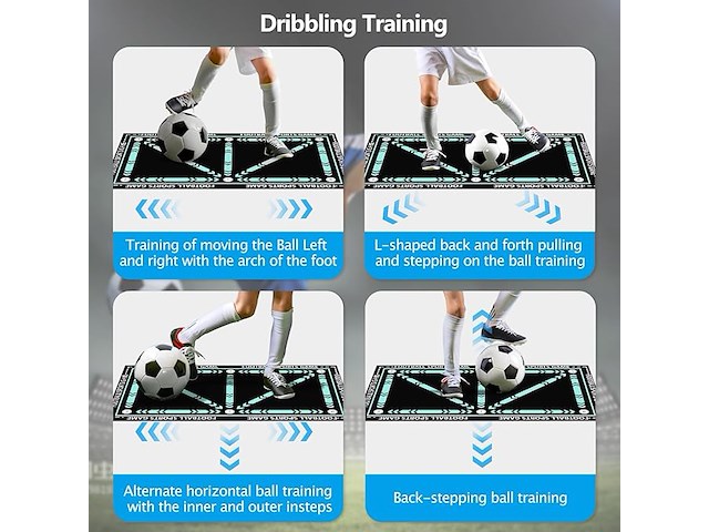 Jintang voetbal training mat - afbeelding 3 van  3