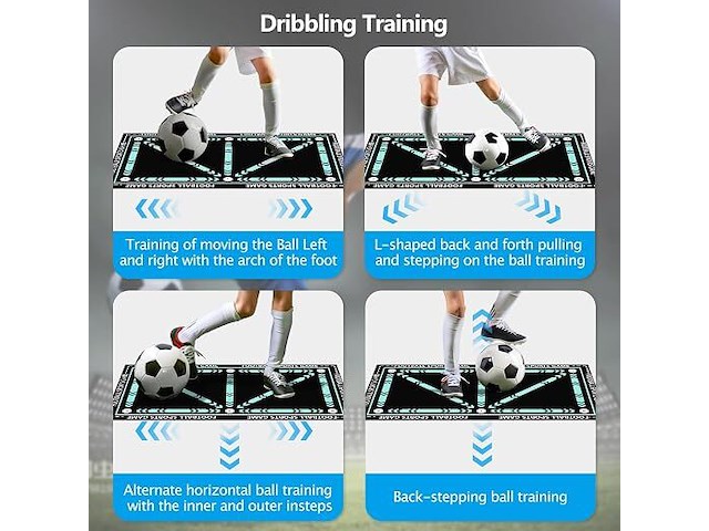 Jintang voetbal training mat - afbeelding 3 van  4