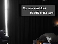 Jiuzhen verduisterende gordijnen (140 x 260 cm) - afbeelding 2 van  4