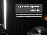 Jiuzhen verduisterende gordijnen (140 x 260 cm) - afbeelding 4 van  4