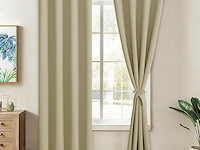 Jiuzhen verduisterende gordijnen (140 x 260 cm) - afbeelding 2 van  4