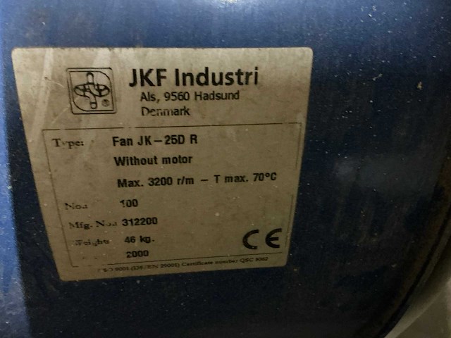 Jkf jk-25d r ventilator - afbeelding 3 van  3