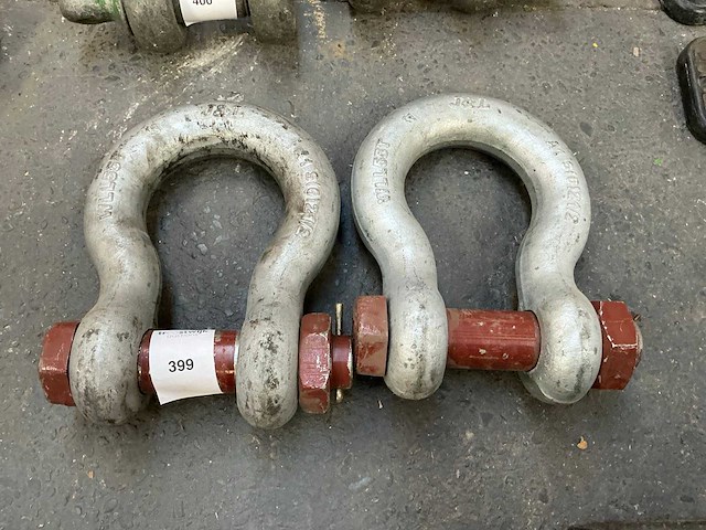 J&l wll55t d sluiting hijsoog (2x) 55ton - afbeelding 1 van  4