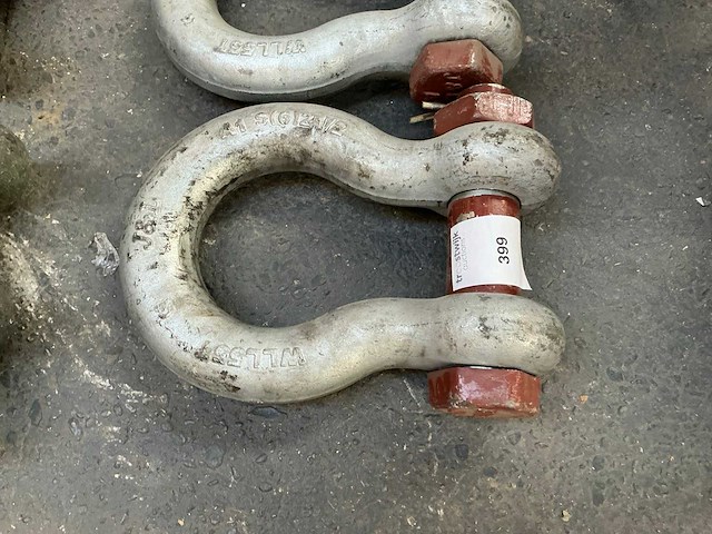 J&l wll55t d sluiting hijsoog (2x) 55ton - afbeelding 2 van  4