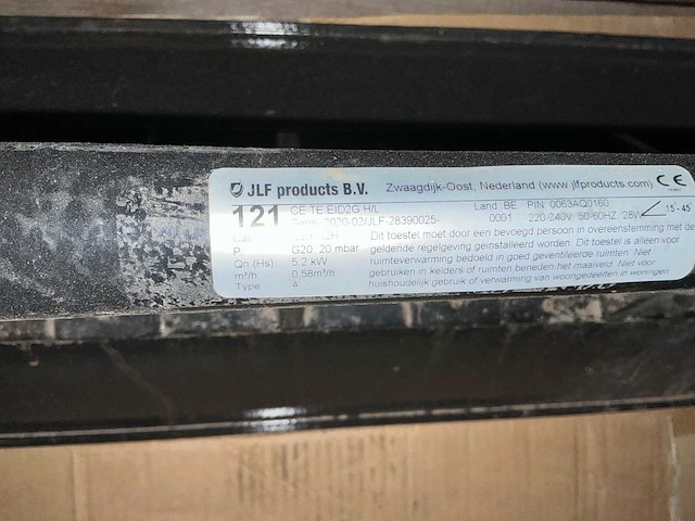 Jlf straalkachel gas (2x) - afbeelding 2 van  3
